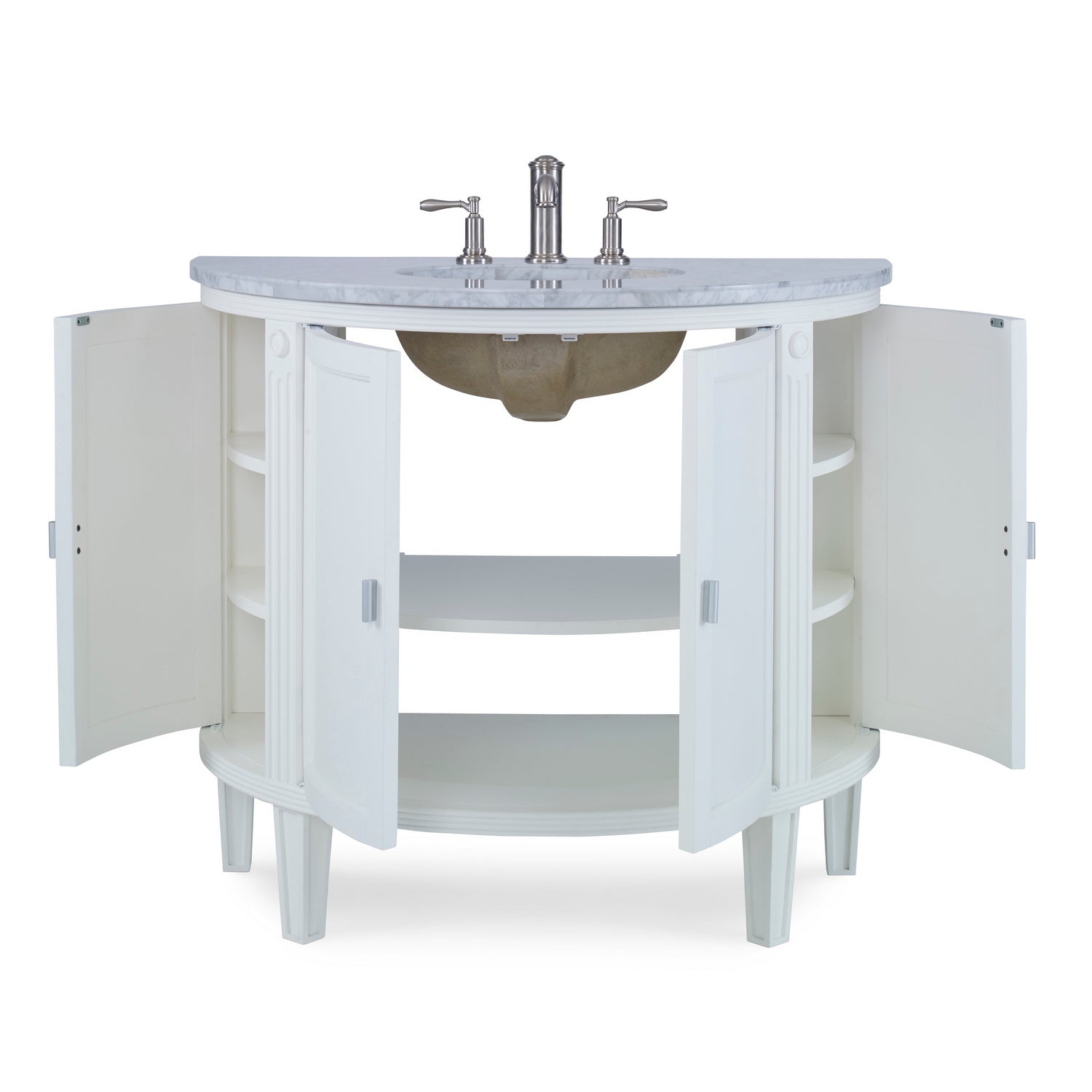 Ambella Home - 02141-110-322 - Sink Chest - Park Avenue - White