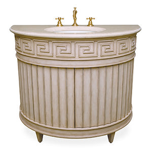 Ambella Home - 06801-110-411 - Sink Chest - Fluted