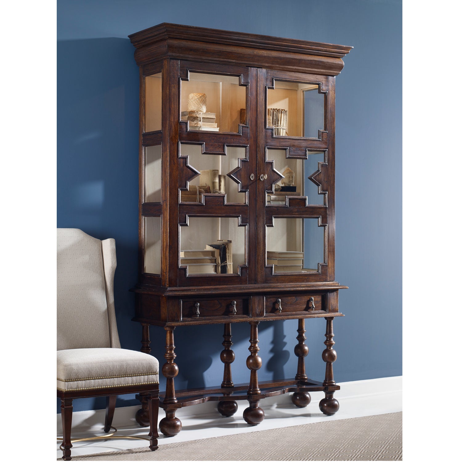 Ambella Home - 17560-890-090 - Cabinet - William & Mary