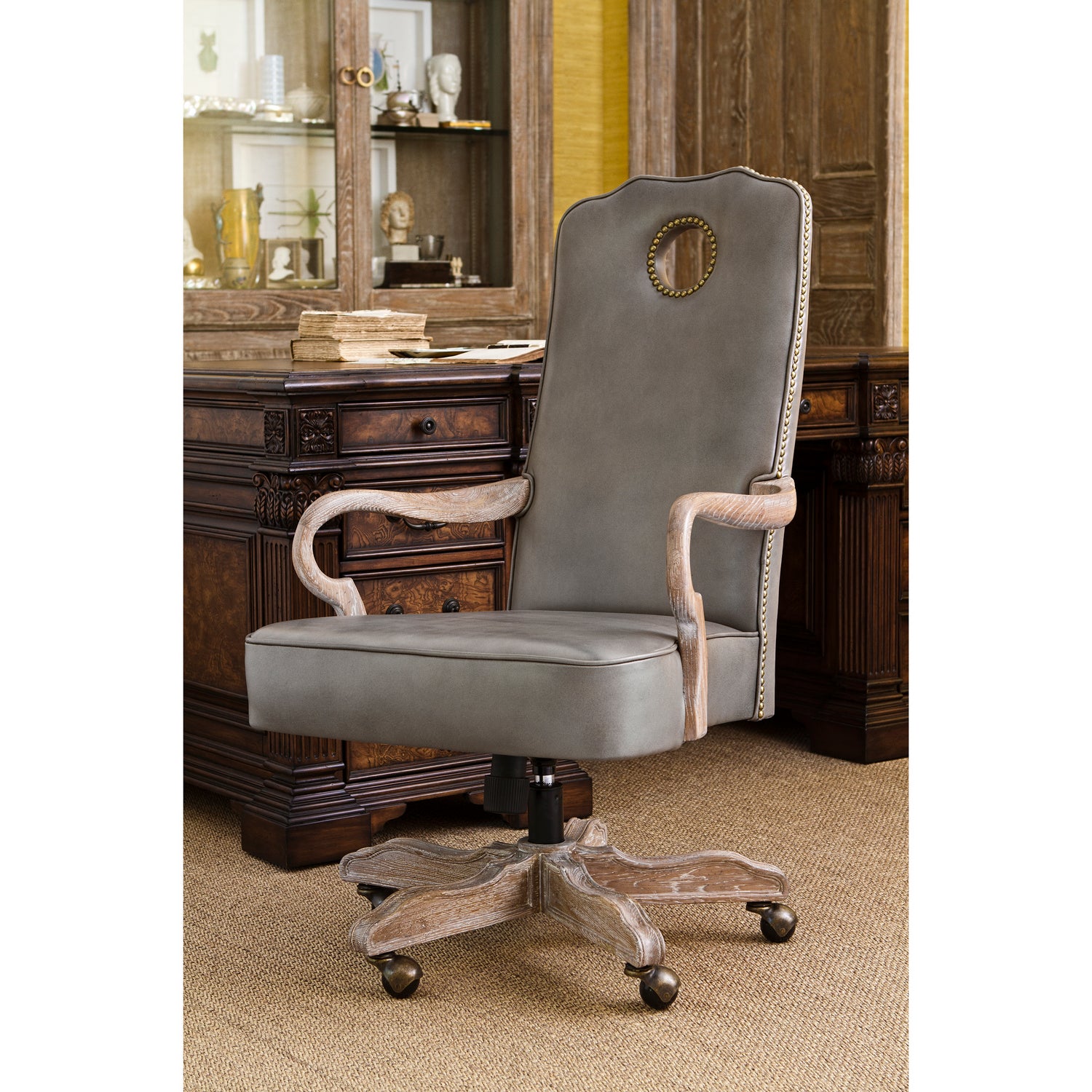 Ambella Home - 58013-330-002 - Desk Chair - Queen Anne