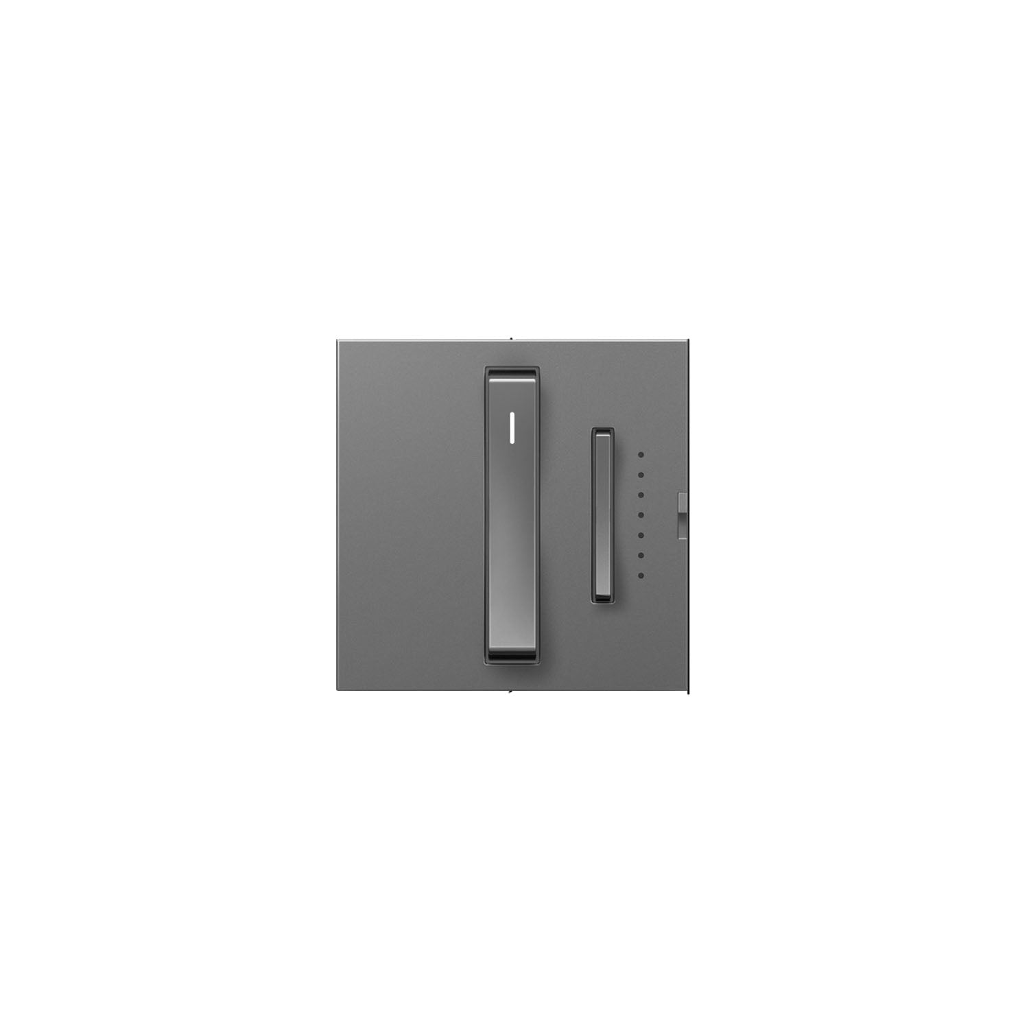 Legrand - ADWR703TUM4 - Whisper Tru-Universal Dimmer with Microban - adorne - Magnesium