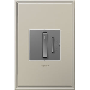 Legrand - ADWR703TUM4 - Whisper Tru-Universal Dimmer with Microban - adorne - Magnesium