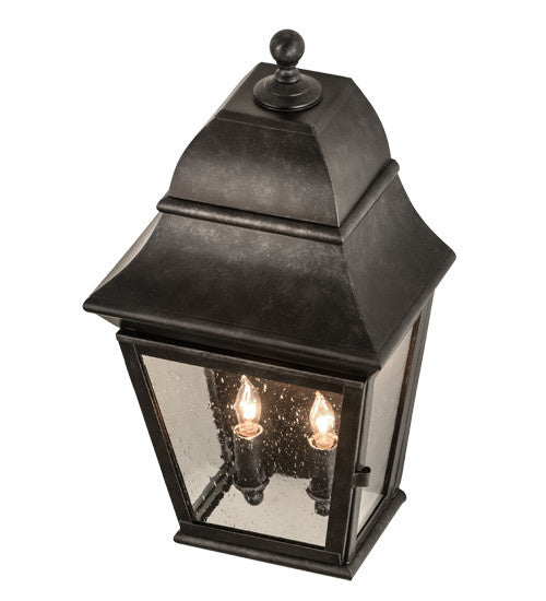 2nd Avenue - 220578-5 - Two Light Outdoor Lantern - Vincente - Smoke