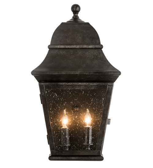 2nd Avenue - 220578-5 - Two Light Outdoor Lantern - Vincente - Smoke