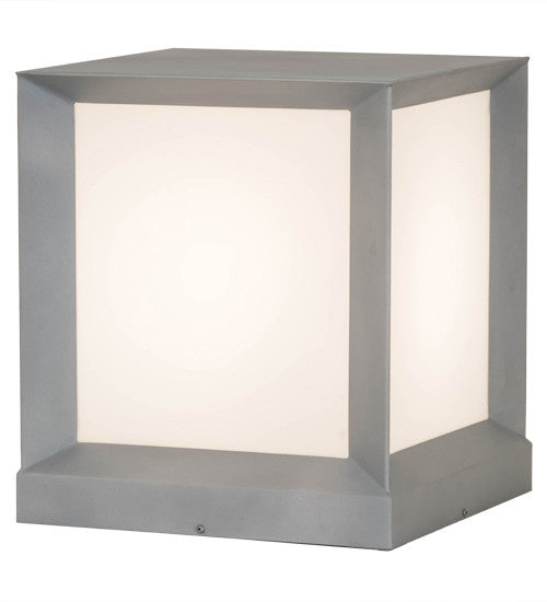 2nd Avenue - 65404-2 - One Light Pier Mount - Cubism - Weatherable Silver