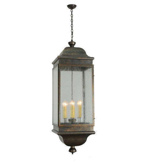 2nd Avenue - 290-1 - Six Light Foyer Lantern - Gascony - Gilded Tobacco