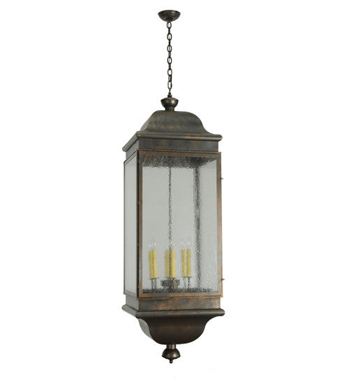 2nd Avenue - 290-1 - Six Light Foyer Lantern - Gascony - Gilded Tobacco