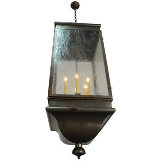 2nd Avenue - 290-1 - Six Light Foyer Lantern - Gascony - Gilded Tobacco