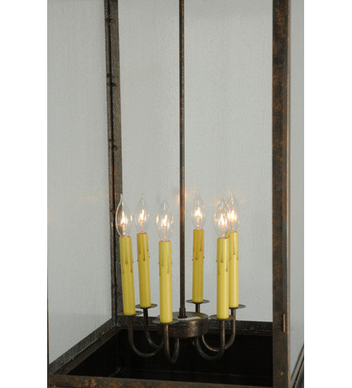 2nd Avenue - 290-1 - Six Light Foyer Lantern - Gascony - Gilded Tobacco