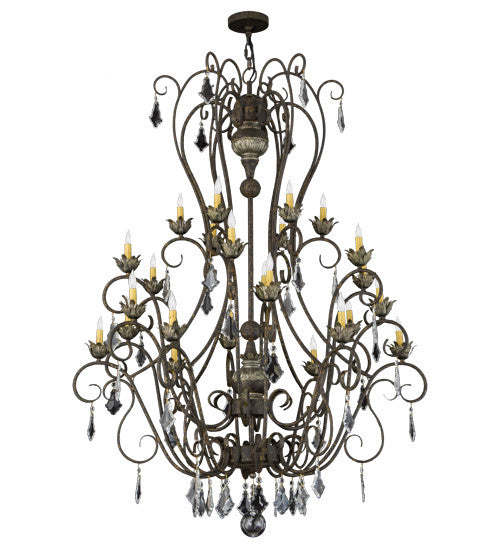 2nd Avenue - 203334-10 - 24 Light Chandelier - Felicia - Tarnished Aztec Gold