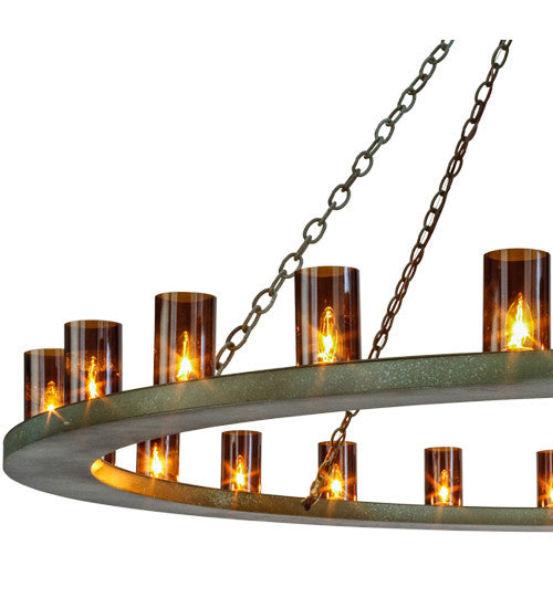 2nd Avenue - 62984-9 - 24 Light Chandelier - Loxley - Tarnished Copper