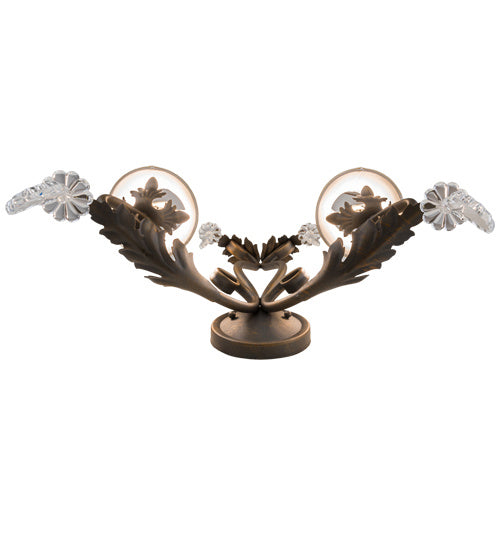 Meyda Tiffany - 120759 - Two Light Wall Sconce - Felicia - French Bronze