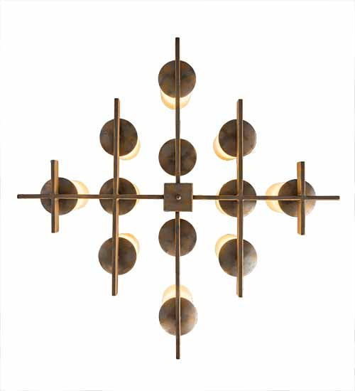 Meyda Tiffany - 183053 - 12 Light Chandelier - Dante - French Bronze