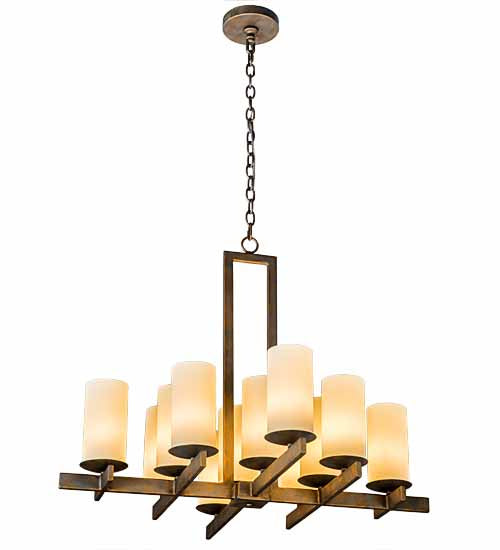 Meyda Tiffany - 183053 - 12 Light Chandelier - Dante - French Bronze