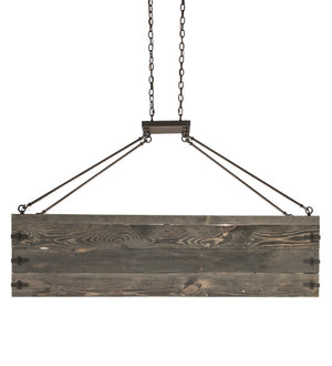 Meyda Tiffany - 188631 - 12 Light Oblong Pendant - Reclamare - Oil Rubbed Bronze