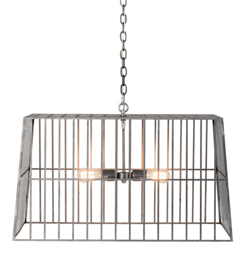 Meyda Tiffany - 189145 - Two Light Pendant - Quadrato - Matte Clear