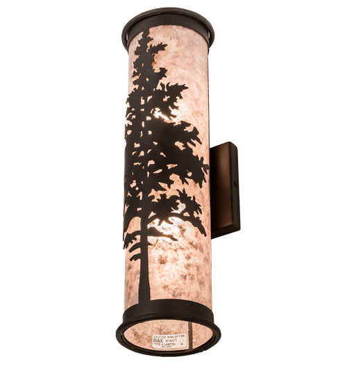 Meyda Tiffany - 190092 - Two Light Wall Sconce - Tamarack - Oil Rubbed Bronze