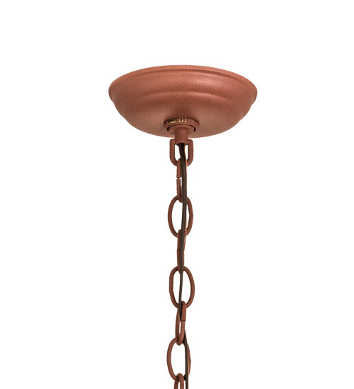 Meyda Tiffany - 190327 - Two Light Pendant - Kayaker - Rust