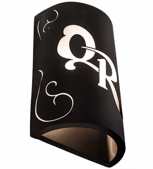 Meyda Tiffany - 190883 - Two Light Wall Sconce - Personalized - Black Textured