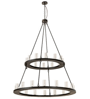 Meyda Tiffany - 192461 - 28 Light Chandelier - Loxley - Timeless Bronze