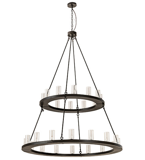 Meyda Tiffany - 192461 - 28 Light Chandelier - Loxley - Timeless Bronze