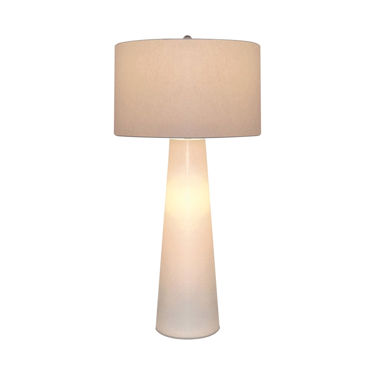 ELK Home - 203 - One Light Table Lamp - Obelisk - White