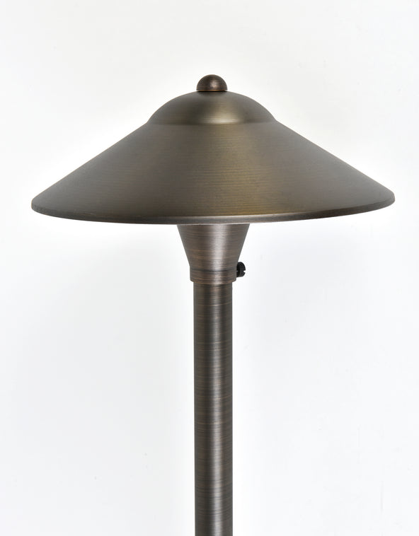 Elitco - P800 - Path Light - Chanterelle - Antique Brass