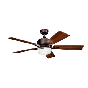 Kichler - 300457OBB - 52"Ceiling Fan - Leeds - Oil Brushed Bronze