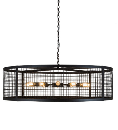 Meyda Tiffany - 197671 - 12 Light Pendant - Paloma Golpe - Textured Black