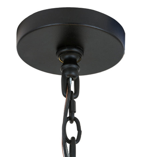 Meyda Tiffany - 197671 - 12 Light Pendant - Paloma Golpe - Textured Black