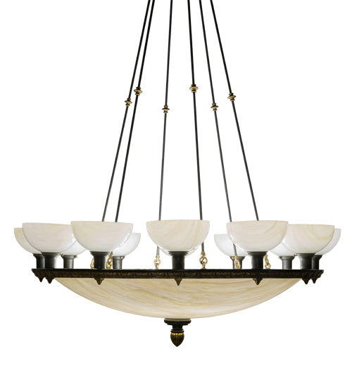 Meyda Tiffany - 198020 - 24 Light Chandelier - Whitesboro Middle School Auditorium - Black