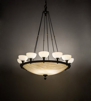 Meyda Tiffany - 198020 - 24 Light Chandelier - Whitesboro Middle School Auditorium - Black