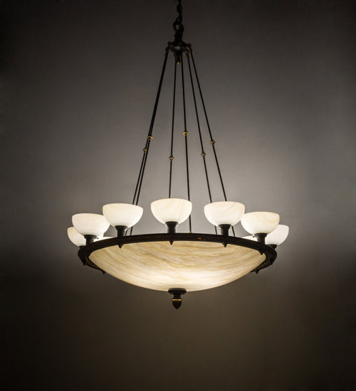 Meyda Tiffany - 198020 - 24 Light Chandelier - Whitesboro Middle School Auditorium - Black