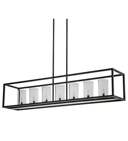 2nd Avenue - 33178-63 - Seven Light Pendant - Affinity - Timeless Bronze