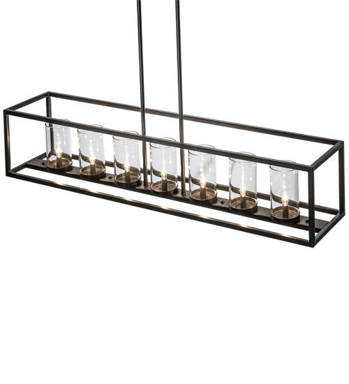 2nd Avenue - 33178-63 - Seven Light Pendant - Affinity - Timeless Bronze