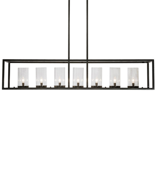 2nd Avenue - 33178-63 - Seven Light Pendant - Affinity - Timeless Bronze