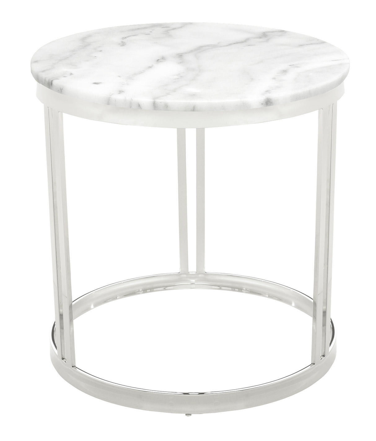 Nuevo - HGNA422 - Side Table - Nicola - White