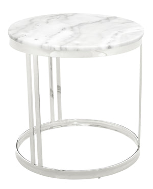 Nuevo - HGNA422 - Side Table - Nicola - White