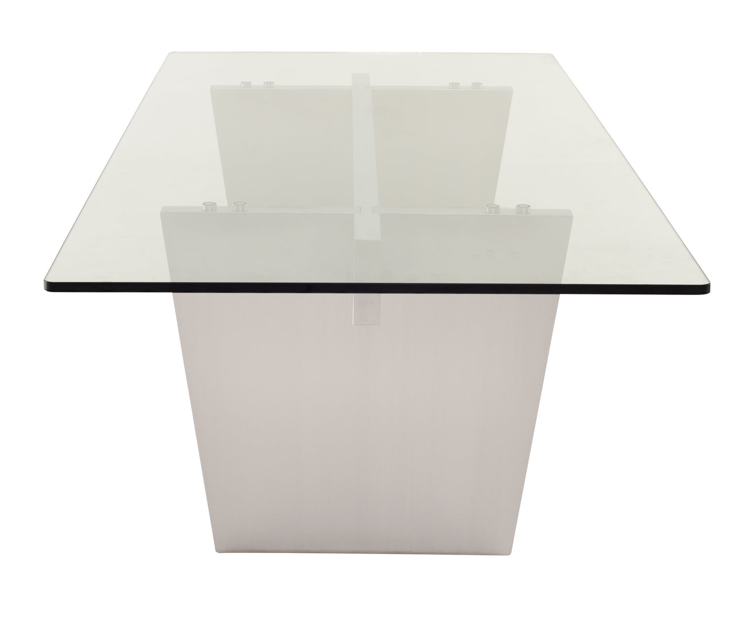 Nuevo - HGNA437 - Dining Table - Aiden - Silver