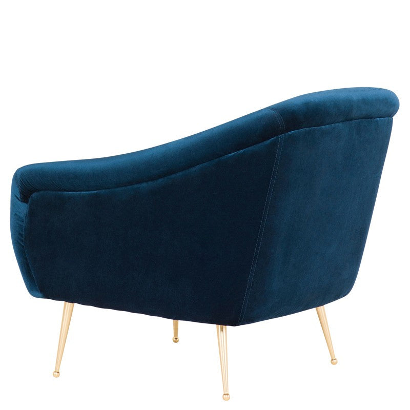 Nuevo - HGSC287 - Occasional Chair - Lucie - Midnight Blue