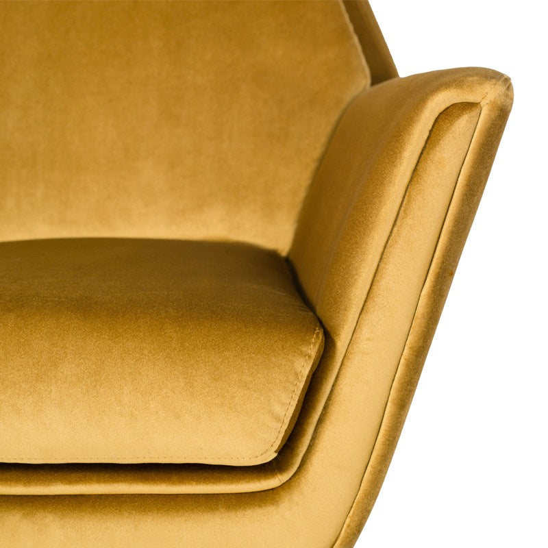 Nuevo - HGSC319 - Occasional Chair - Vanessa - Mustard