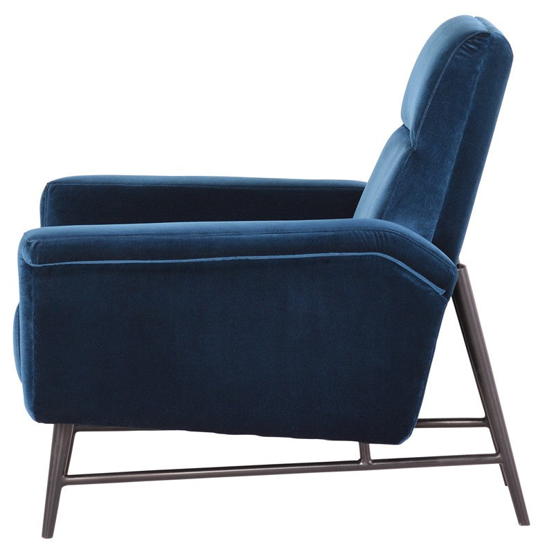 Nuevo - HGSC345 - Occasional Chair - Mathise - Midnight Blue