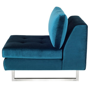 Nuevo - HGSC356 - Sofa Extension - Janis - Midnight Blue