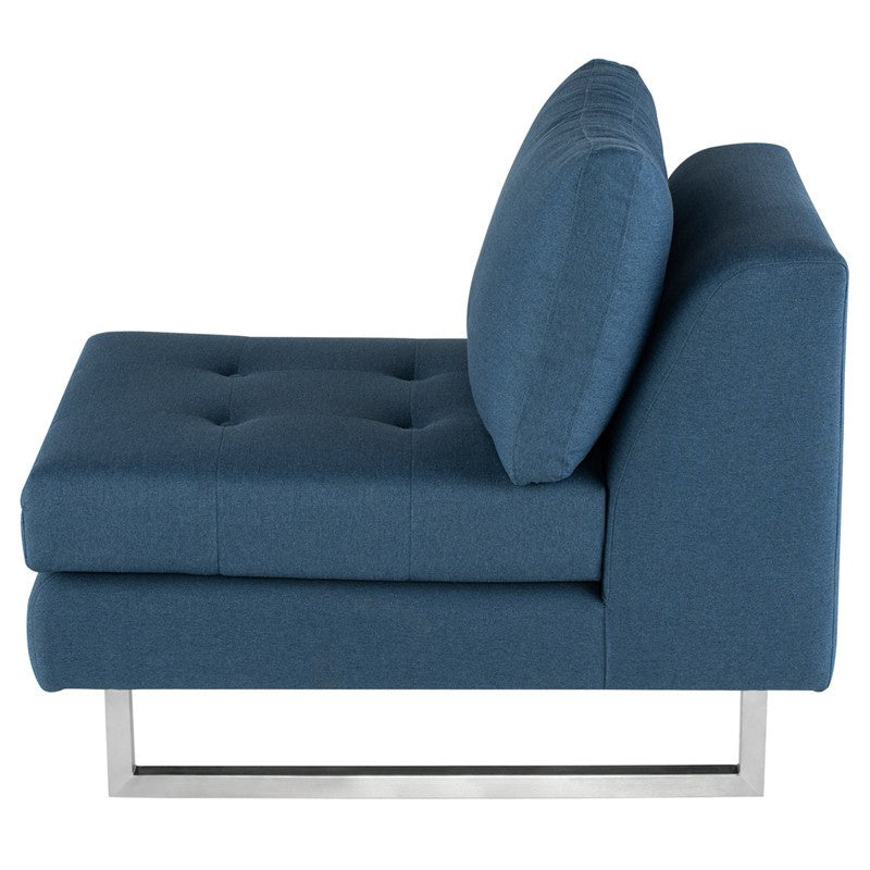 Nuevo - HGSC359 - Seat Armless Sofa - Janis - Lagoon Blue