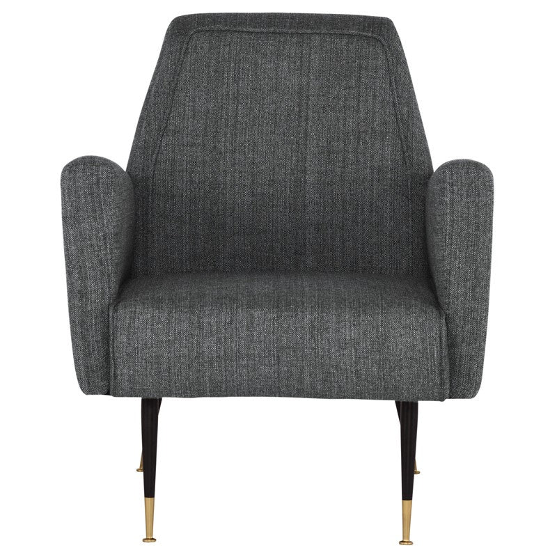 Nuevo - HGSC366 - Occasional Chair - Victor - Dark Grey Tweed