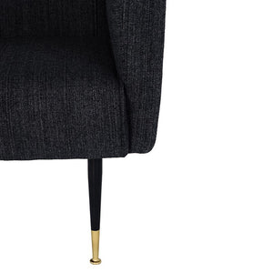 Nuevo - HGSC366 - Occasional Chair - Victor - Dark Grey Tweed