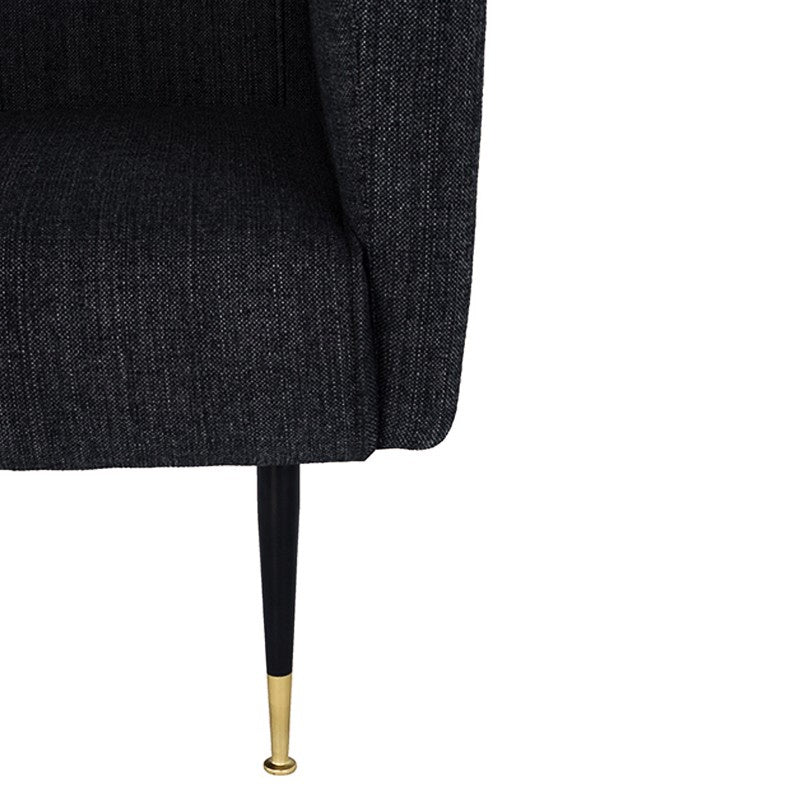 Nuevo - HGSC366 - Occasional Chair - Victor - Dark Grey Tweed