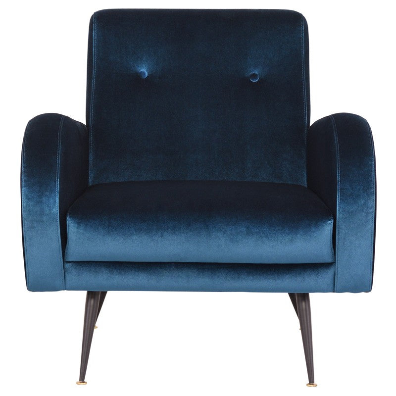 Nuevo - HGSC367 - Occasional Chair - Hugo - Midnight Blue