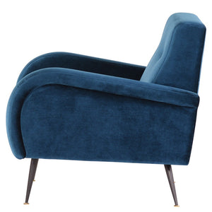 Nuevo - HGSC367 - Occasional Chair - Hugo - Midnight Blue