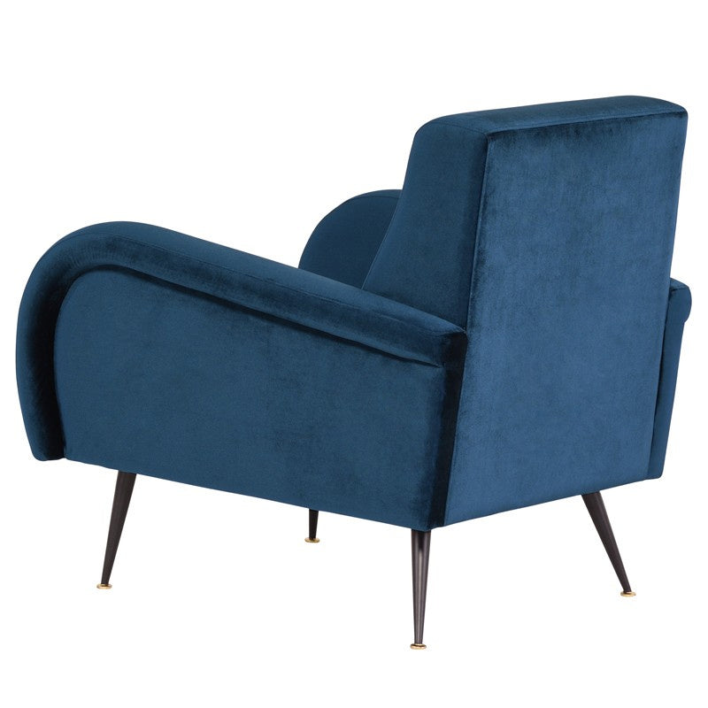 Nuevo - HGSC367 - Occasional Chair - Hugo - Midnight Blue